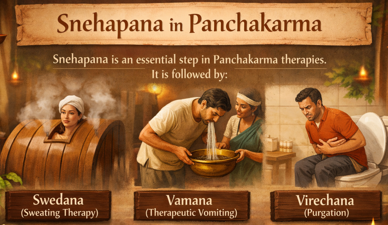 Snehapana at Dhanvanthri Ayurveda Vaidya Salai – Madurai