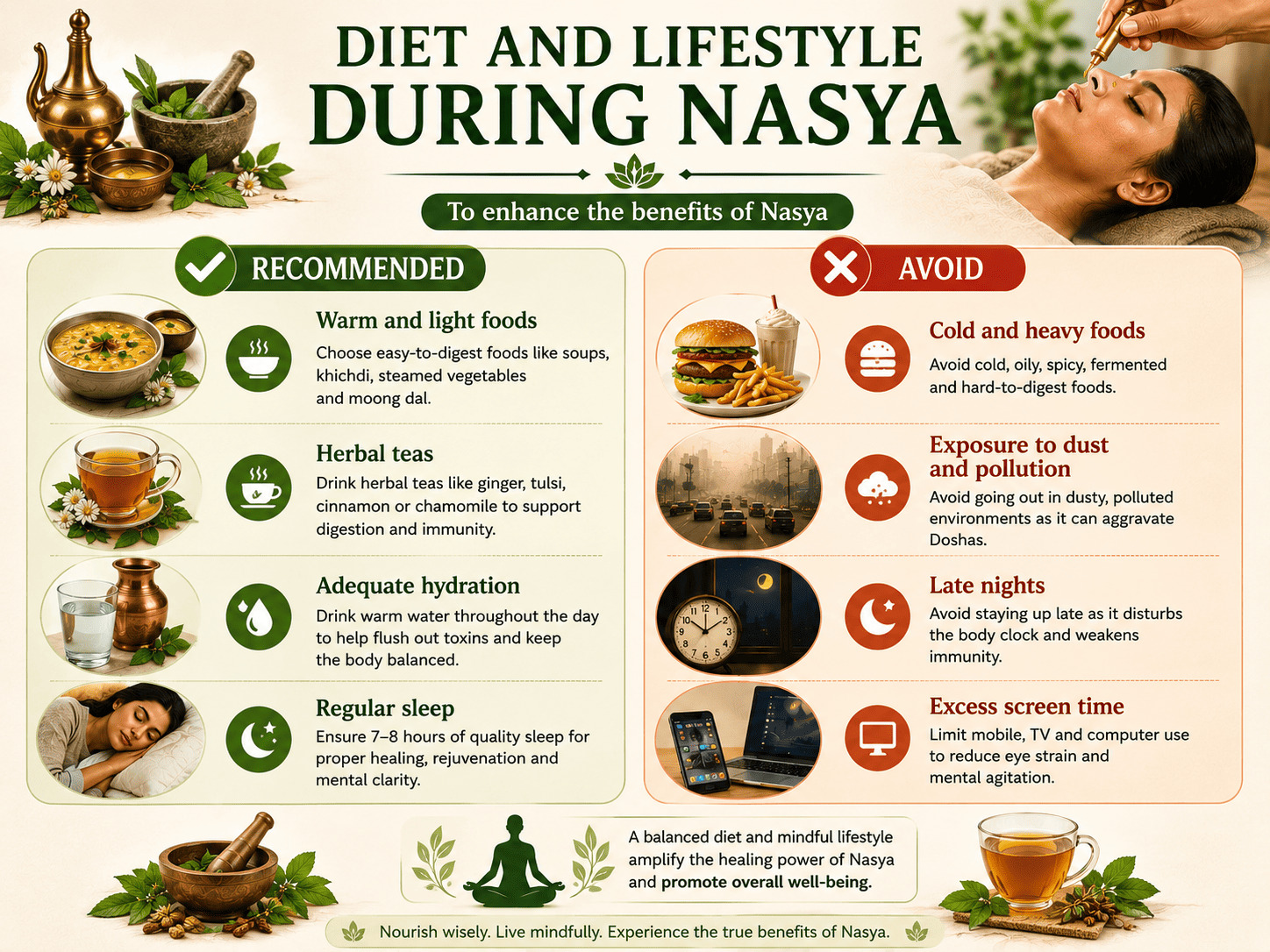 Nasya at Dhanvanthri Ayurveda Vaidya Salai – Madurai