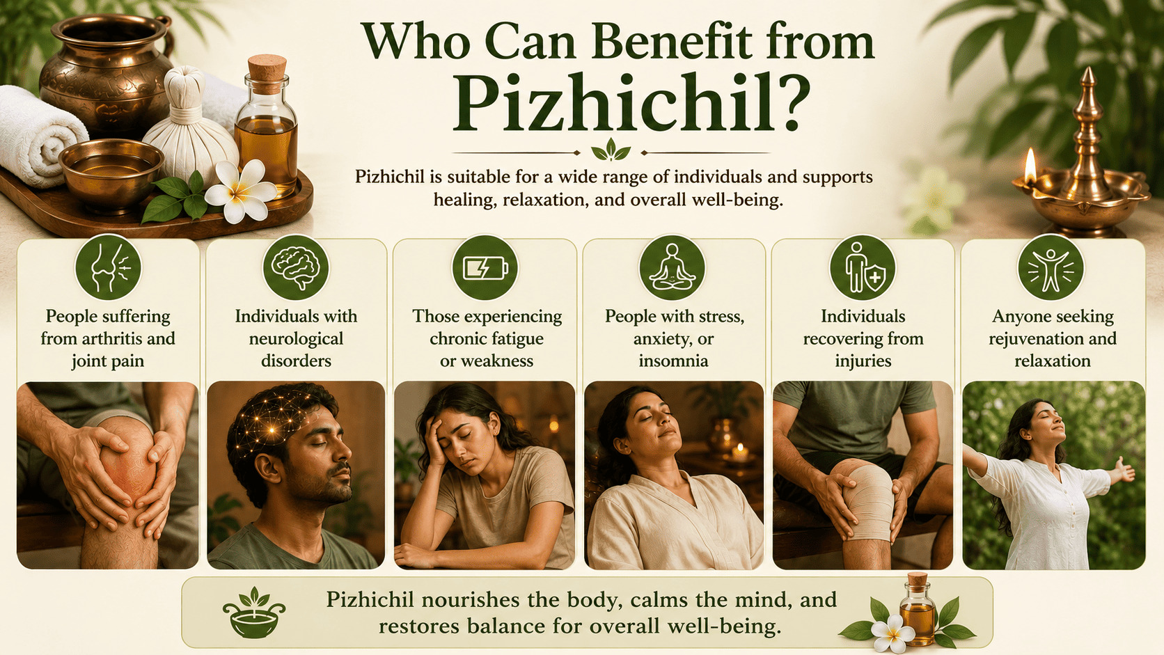 Pizhichil at Dhanvanthri Ayurveda Vaidya Salai – Madurai